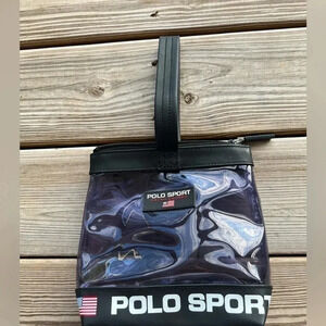 RAER !! POLO-SPORT Pouch Wristlet PVC Bag